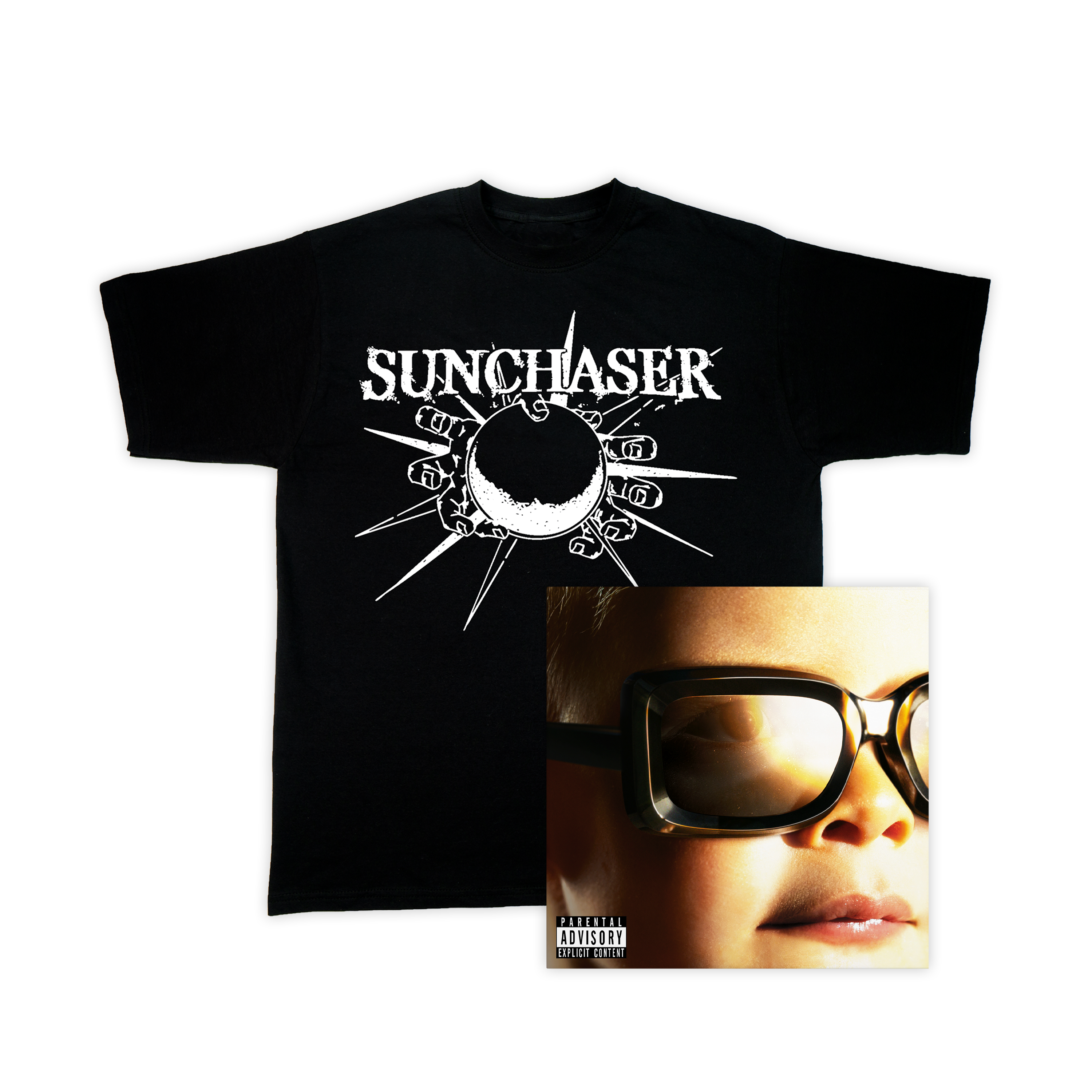 Vinyle + T-shirt “SUNCHASER“