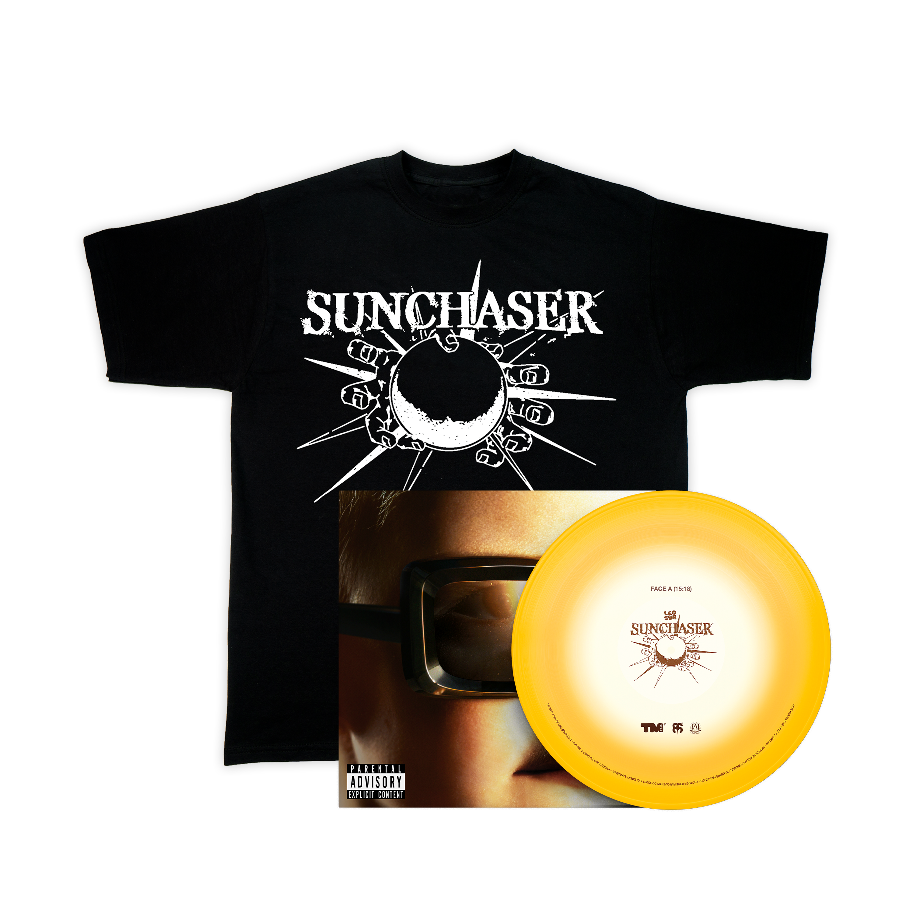 Vinyle + T-shirt “SUNCHASER“
