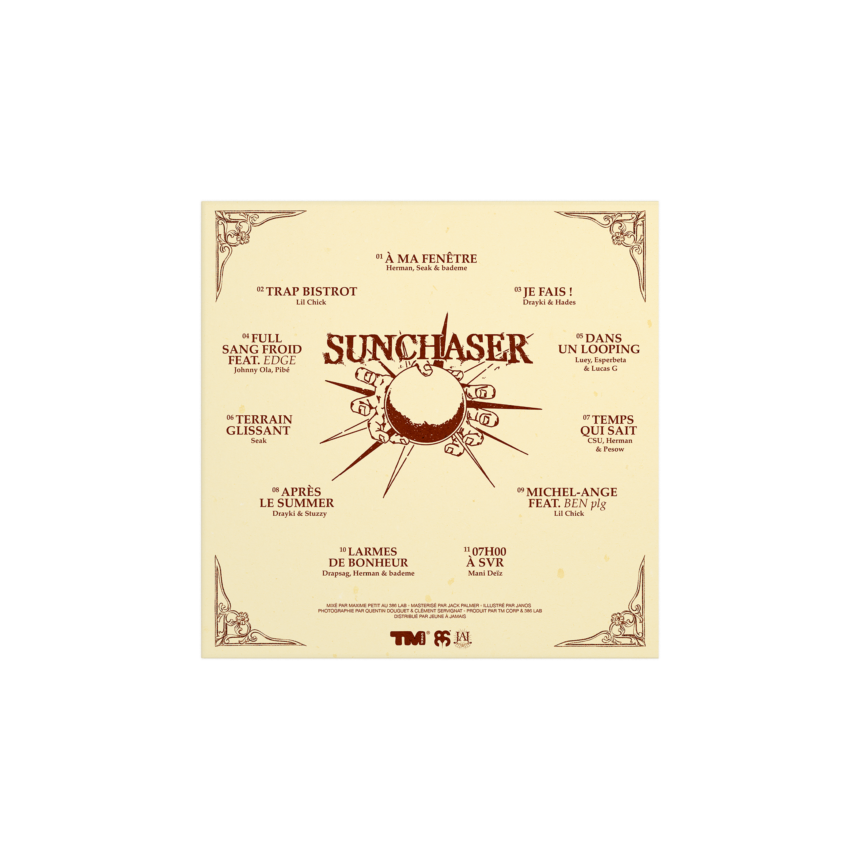 Vinyle “SUNCHASER“